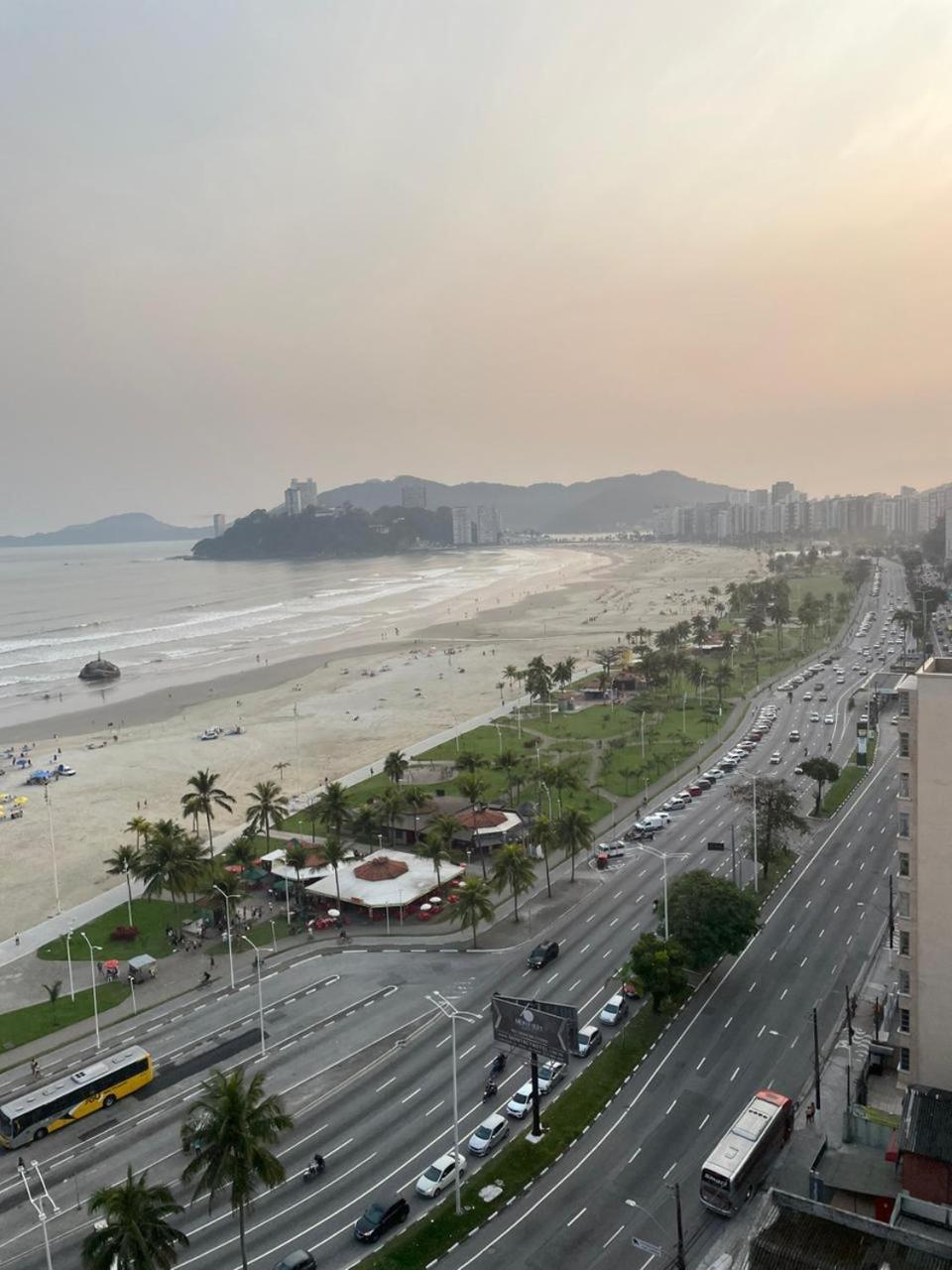 Pe Na Areia Apartamento São Vicente Exterior foto